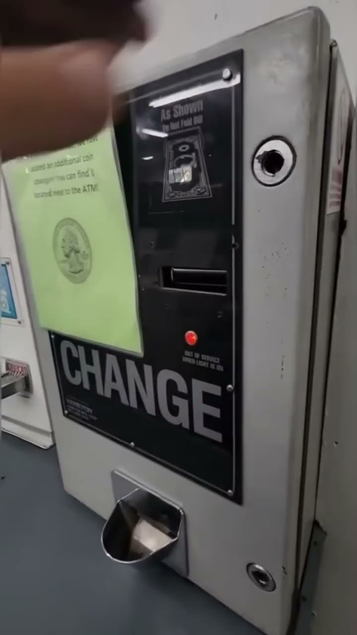 Laundromat coin & cash revenue + machine tampering