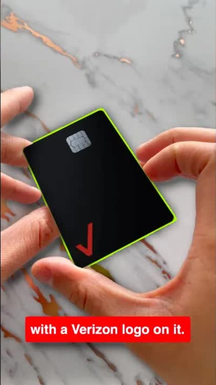 Verizon credit card unboxing: metal design review