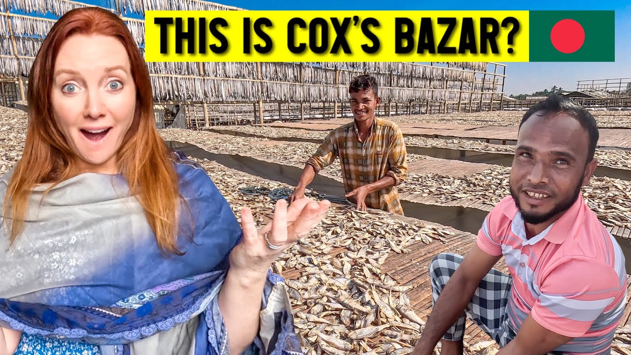 Exploring Cox's Bazar: Giant dried fish market & beach fun in ...