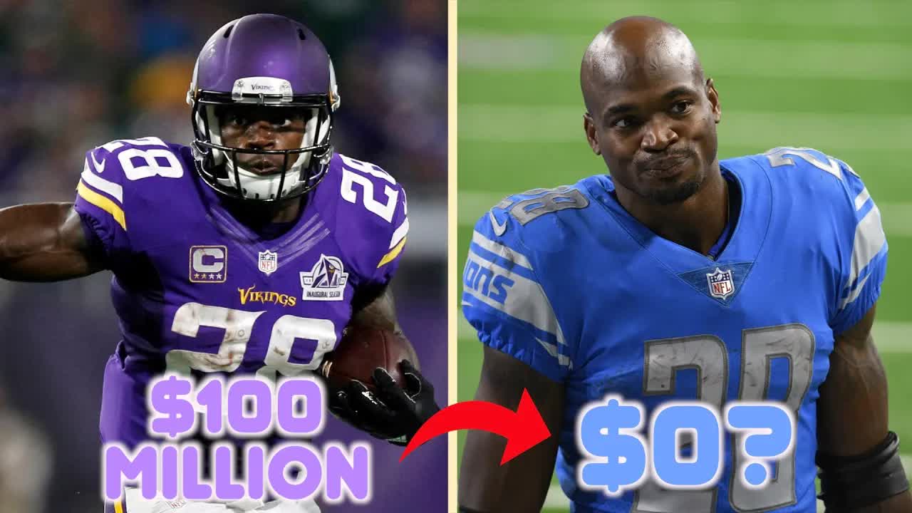 How to go broke after earning $100 million | Adrian Peterson