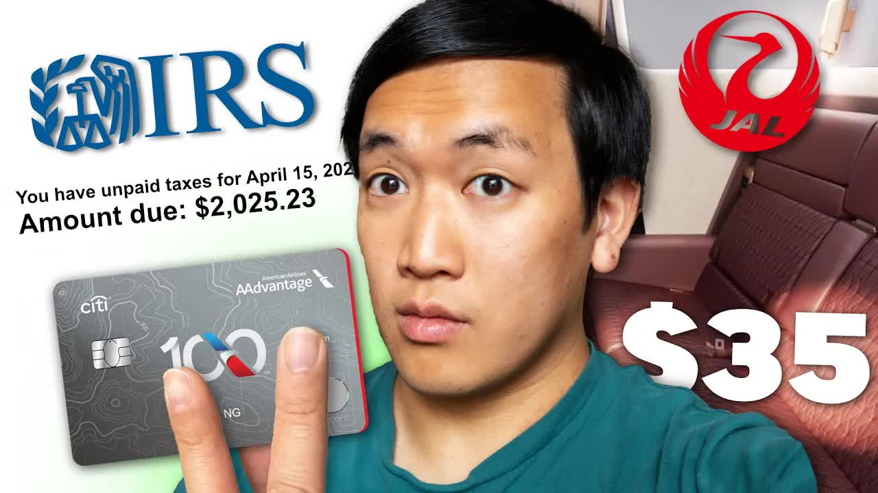 Hack your tax bill for business class flights!