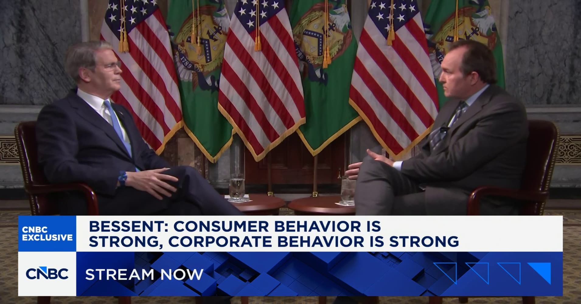 Watch CNBC's full interview with Treasury Secretary Scott Bessent