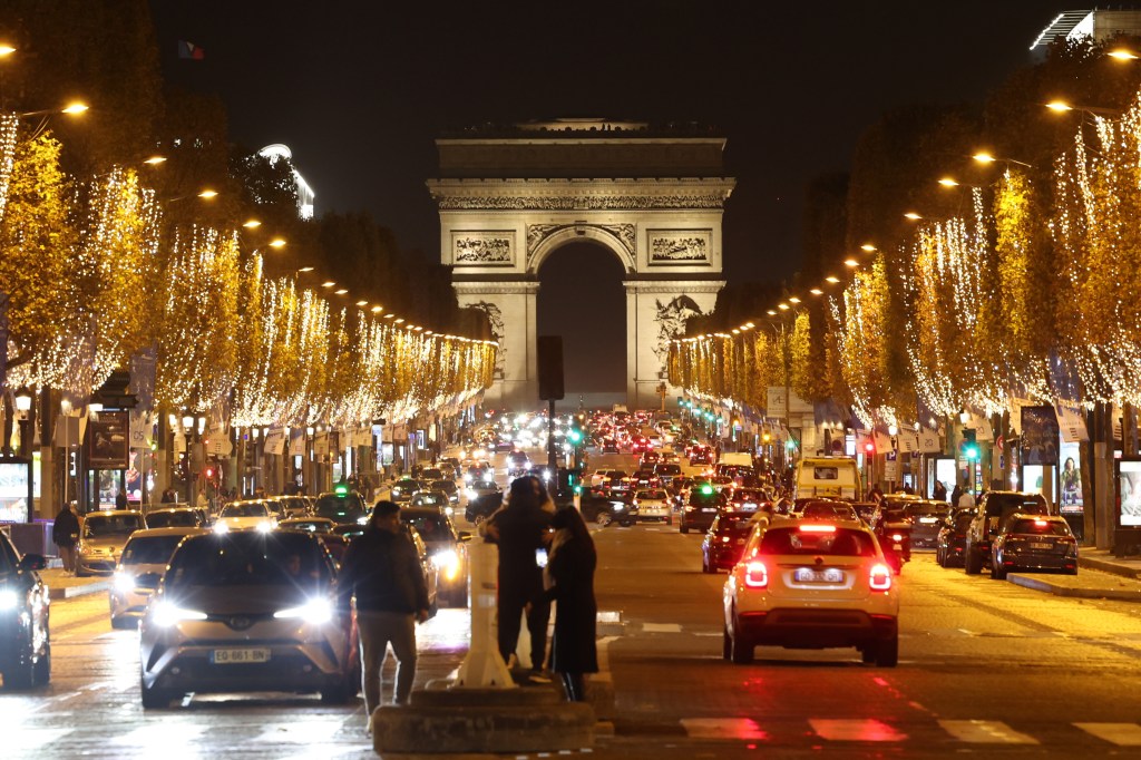 Champs-Élysées banks on Cate Blanchett, holiday lights to draw crowds
