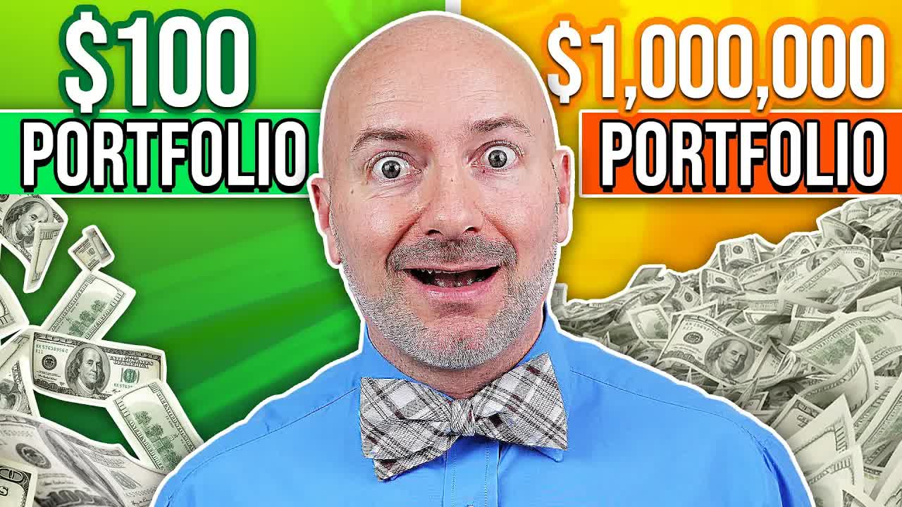 $100 stock portfolio vs $1,000,000 portfolio | What’s the difference?