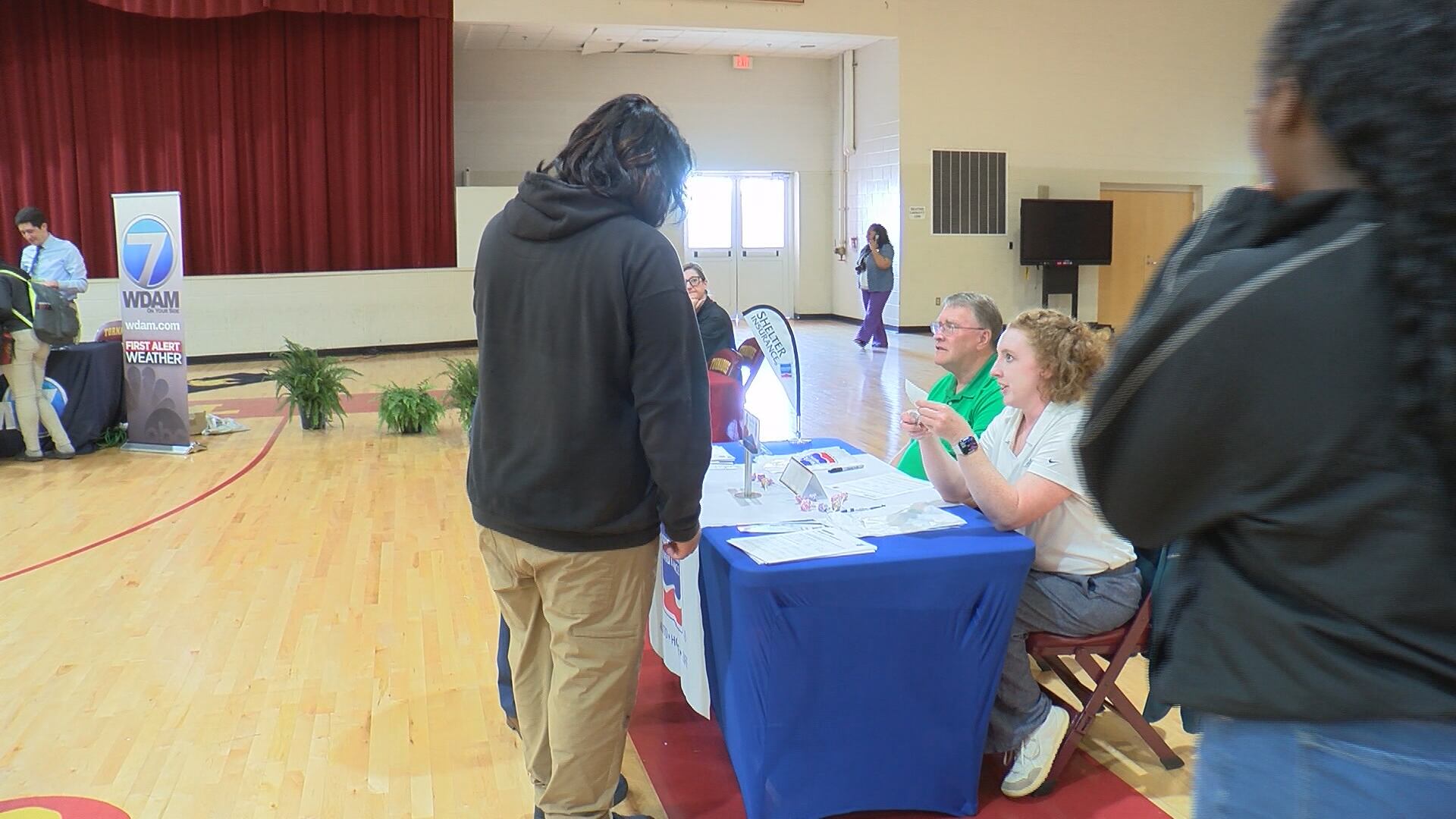 Laurel Middle School holds Workforce Wednesday career fair