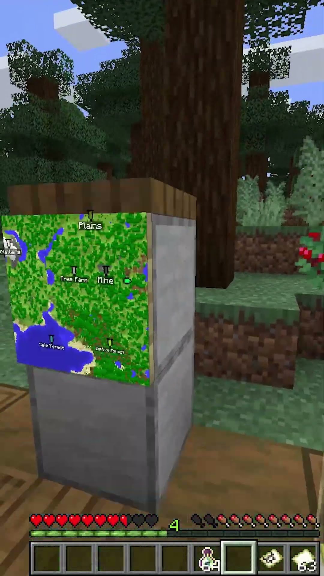 Minecraft banner waypoint hack for custom maps