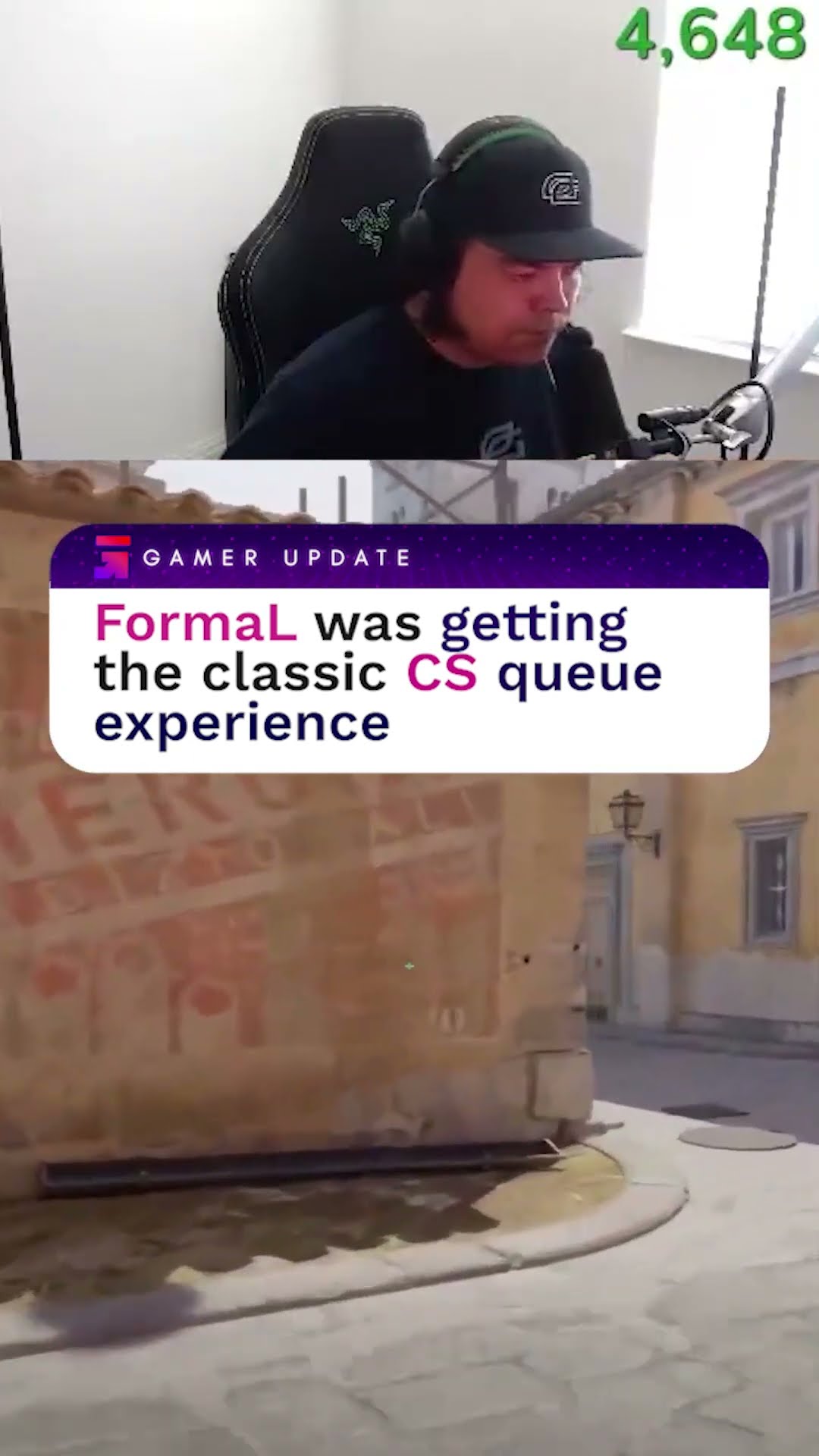 FormaL's classic CS:GO queue experience