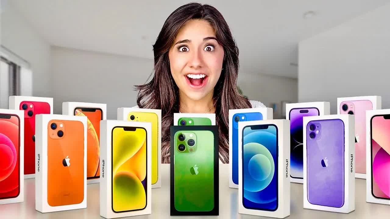 I bought every color iPhone