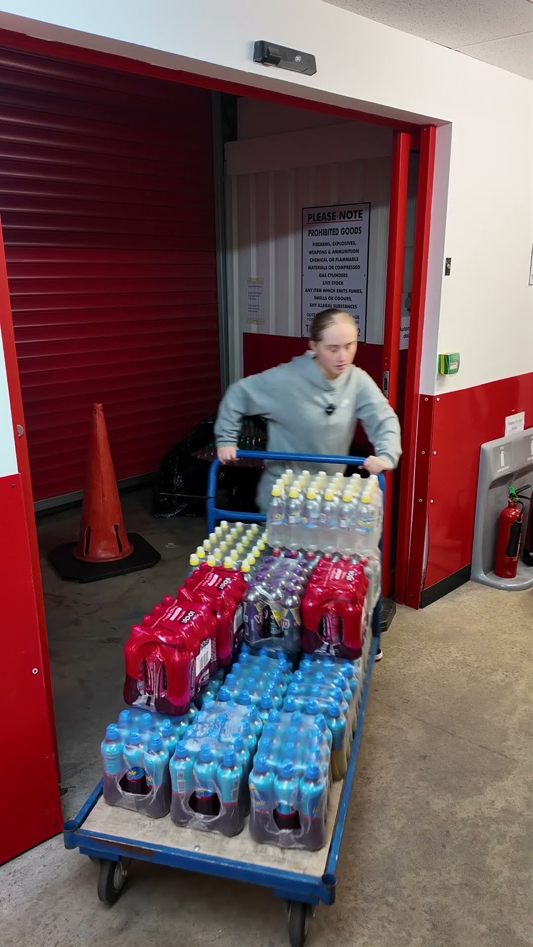 Stocking the vending machine: last work day until next year