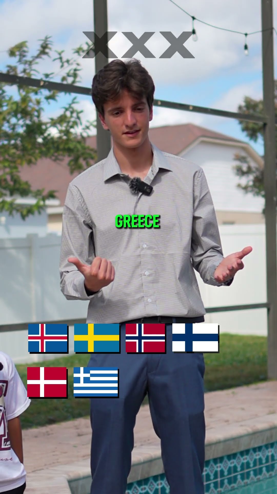 Naming European flags with crosses