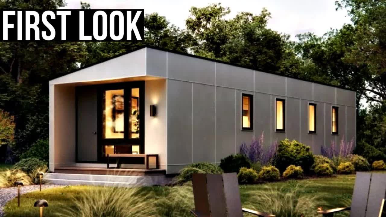 Another modern modular! This prefab home is now available on the East ...