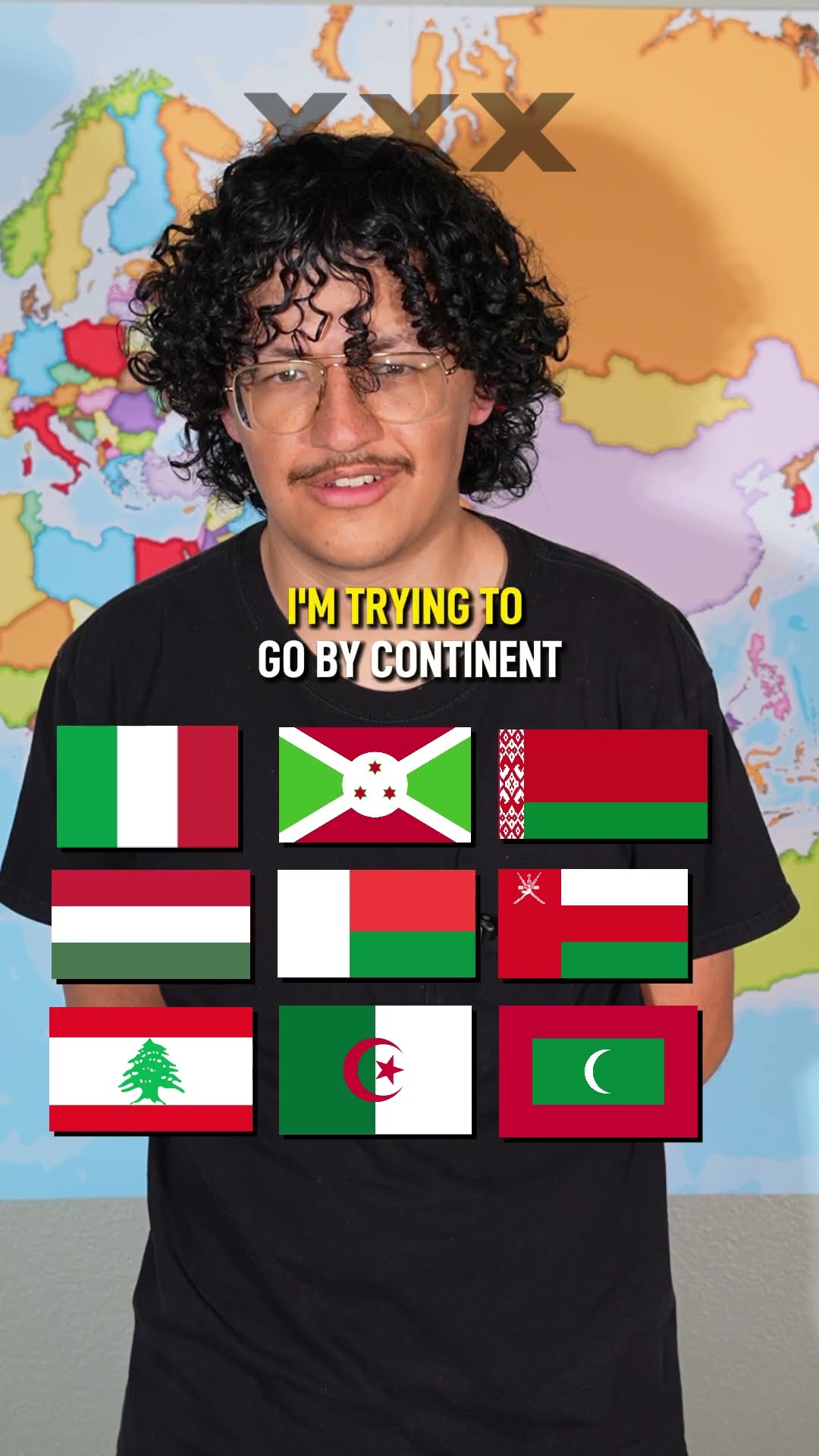 Name all 11 countries with red, white, and green flags!