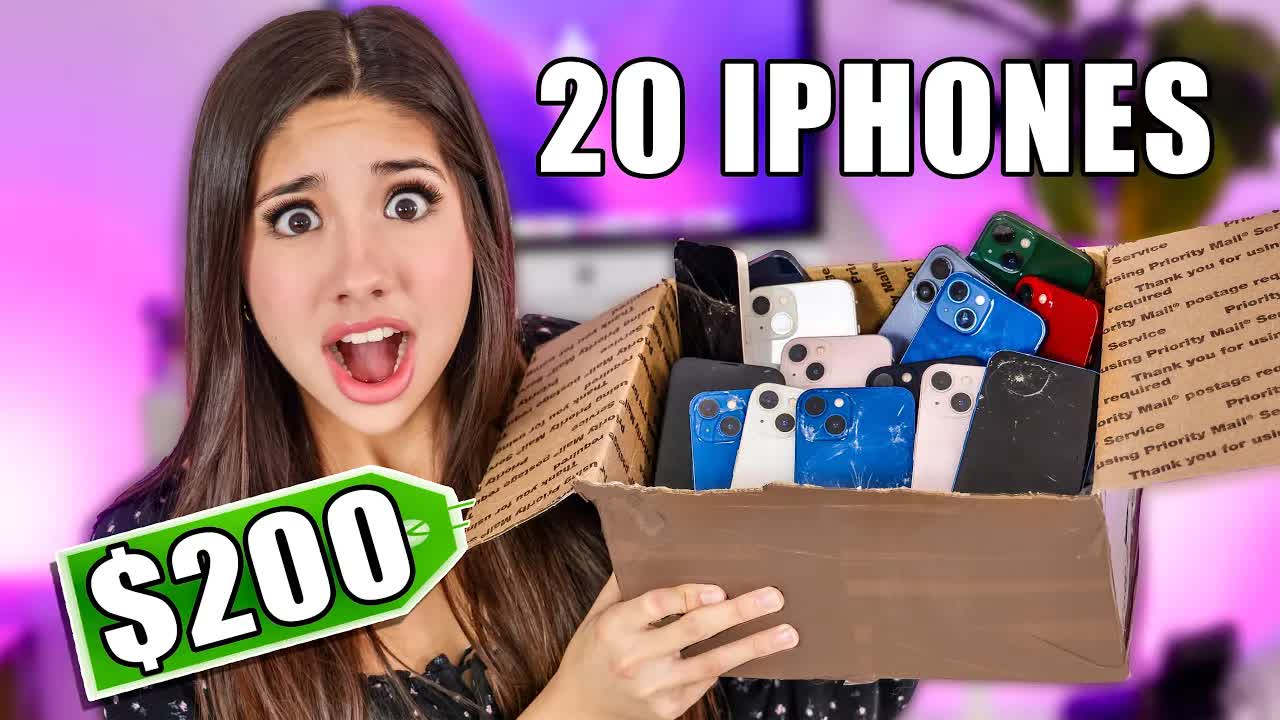 I bought a box of iPhones for cheap!