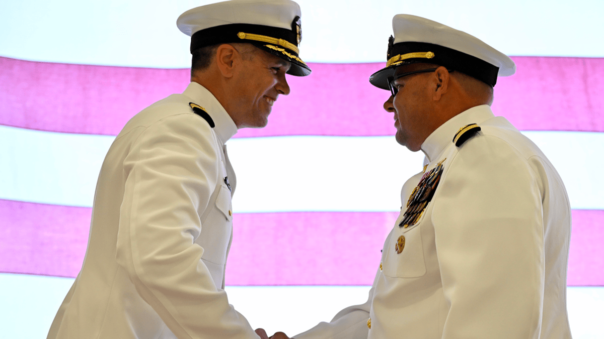 Zematis hands off Pax River command to Chandler