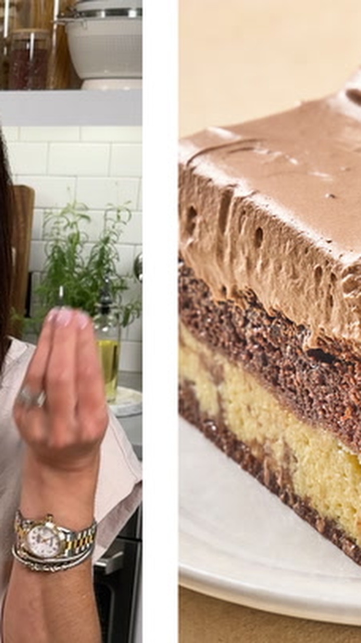 Easy Italian love cake with creamy ricotta filling