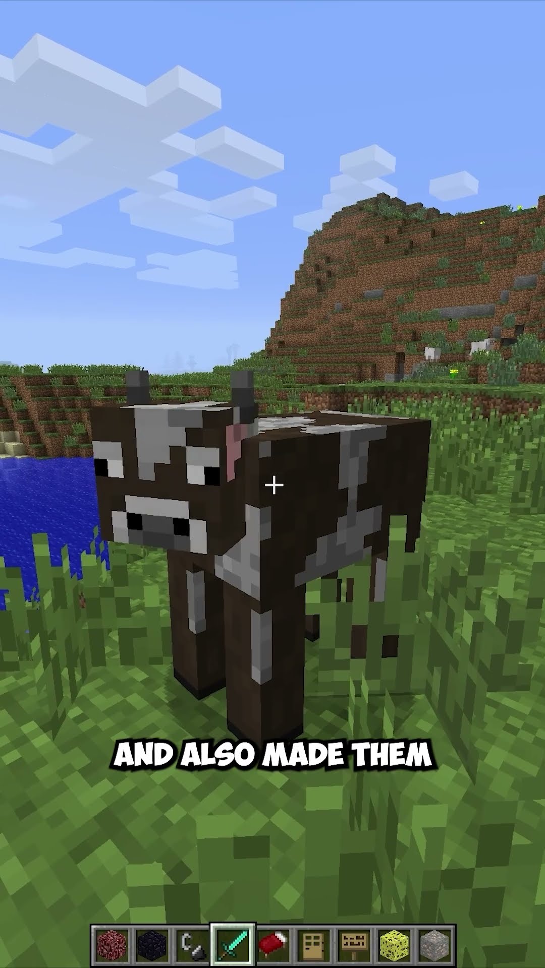 Minecraft cow texture evolution revealed!
