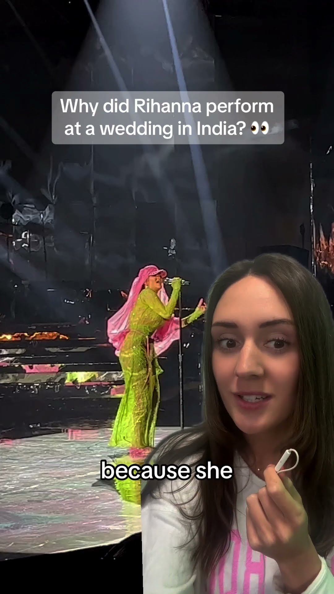 Rihanna performs at a wedding in India?