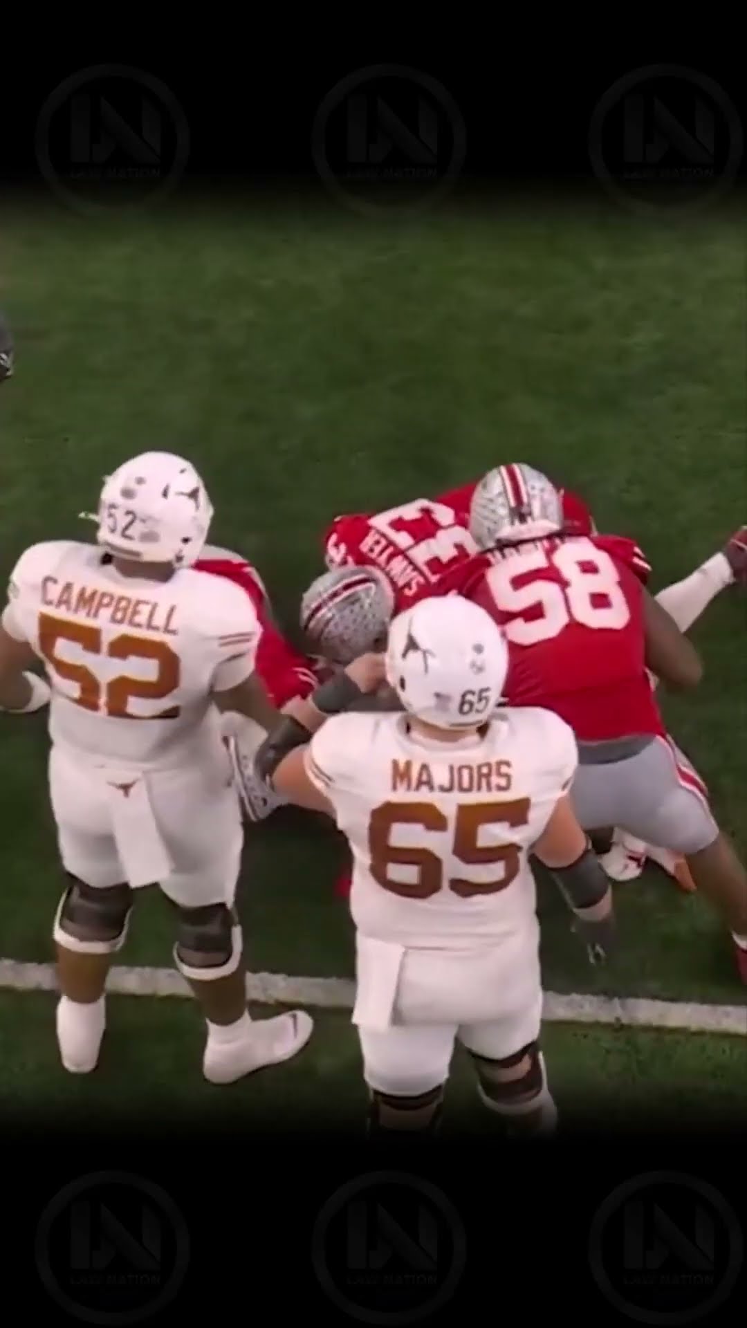 High impact plays by Caleb Downs and Malachi Lawrence