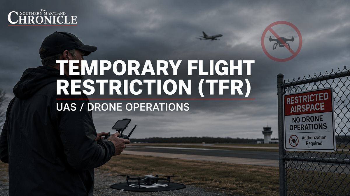 Drone operations banned near Patuxent River NAS through June 22