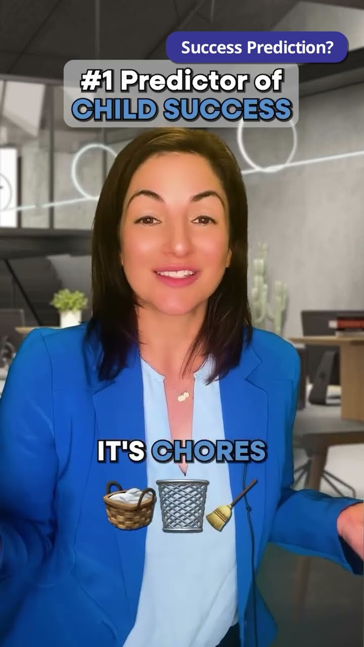 Chores: the #1 predictor of child success