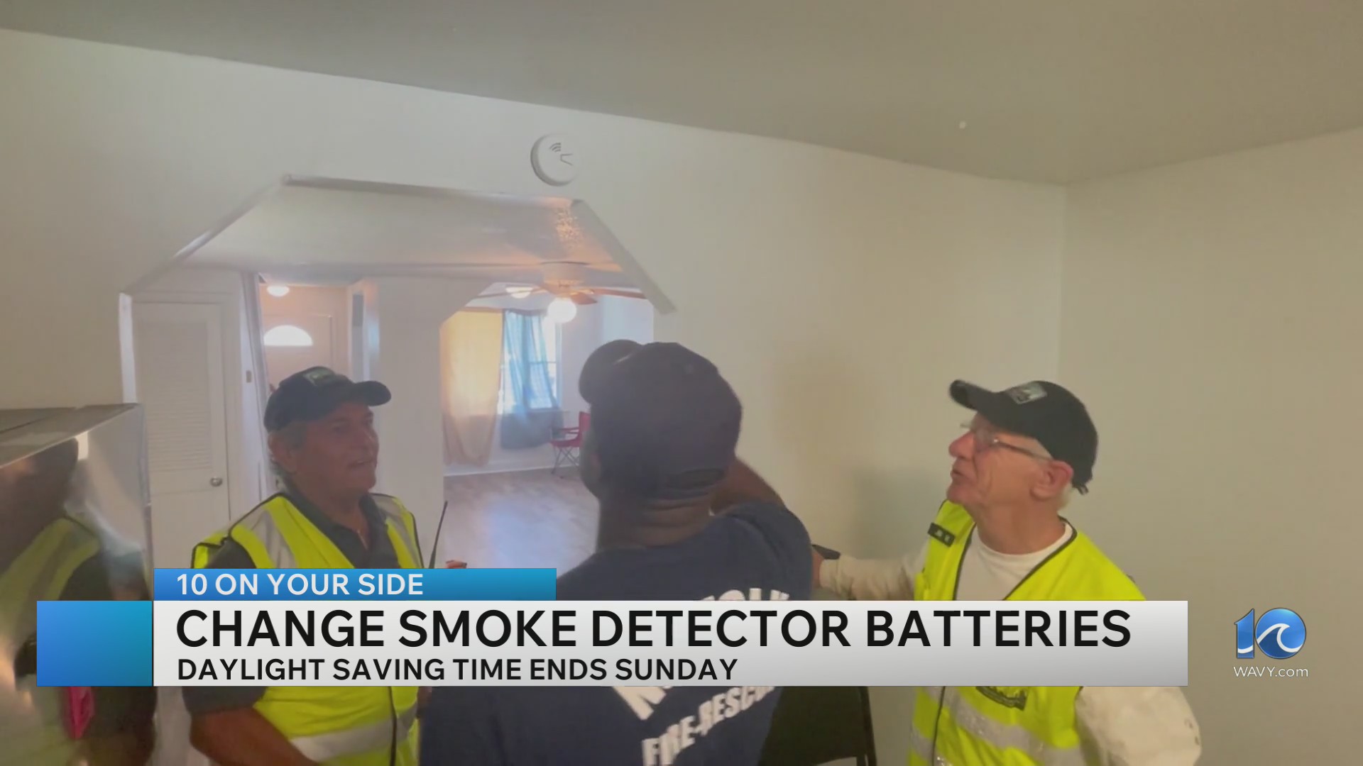 Red Cross advises to change smoke detector batteries