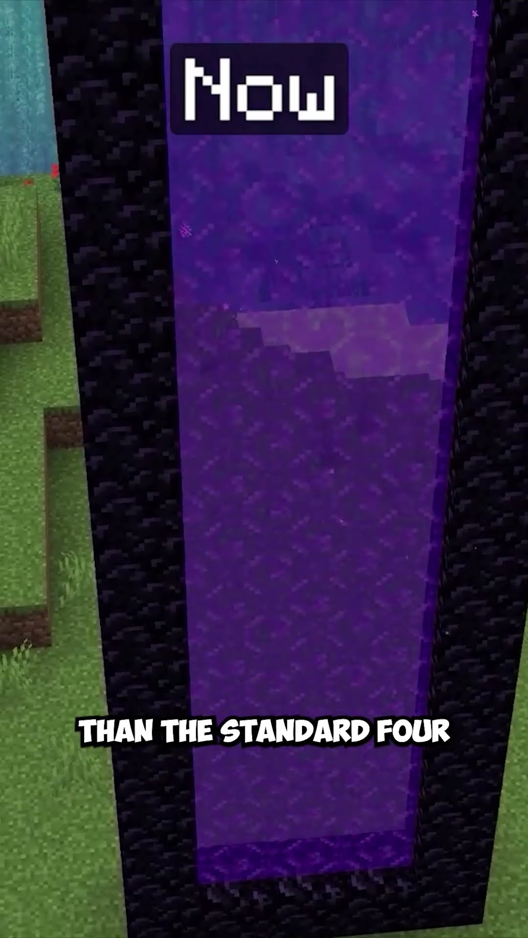 New Minecraft nether portal designs