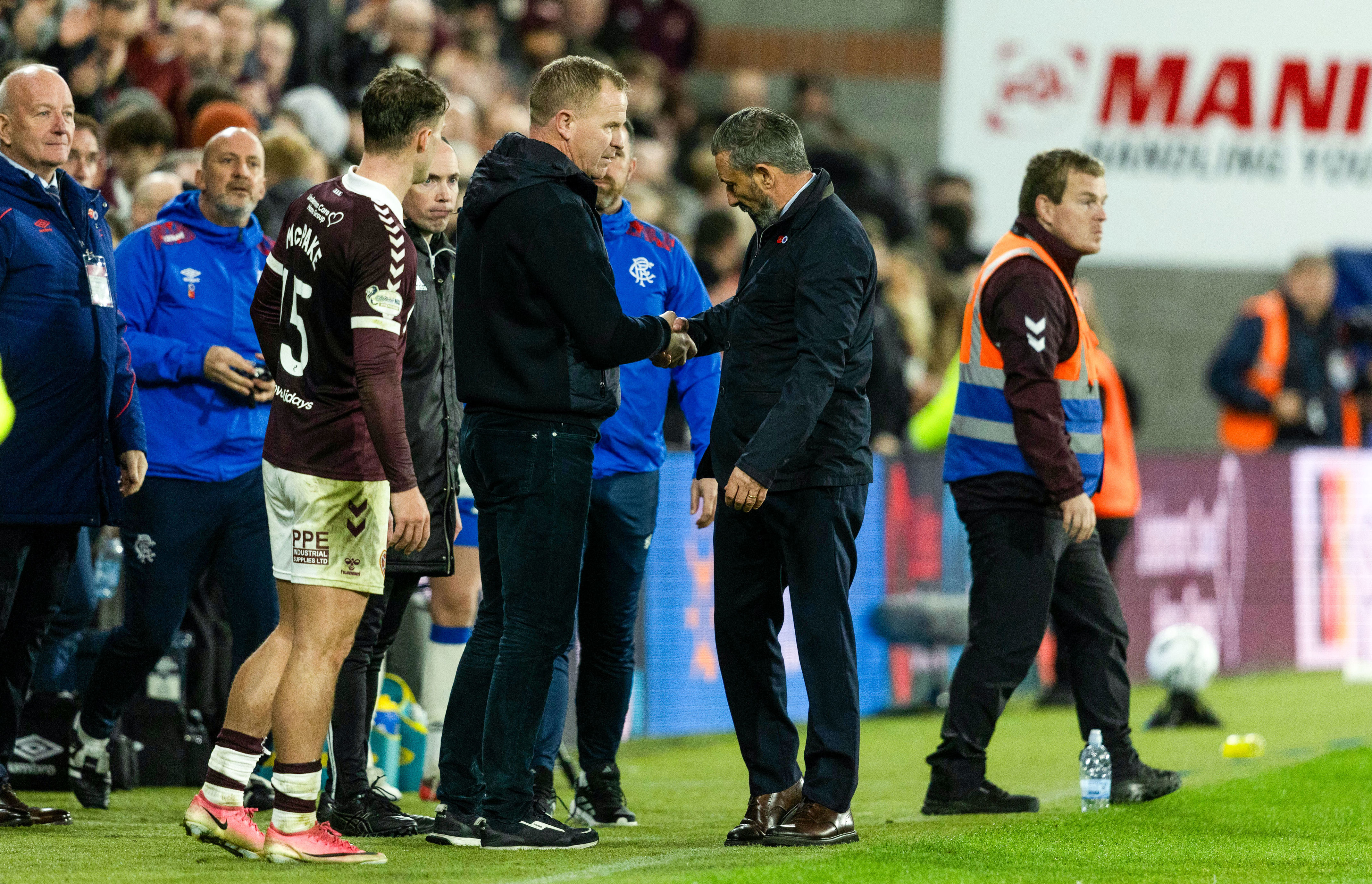 Hearts-Rangers handshake incident explained amid injury update and free ...