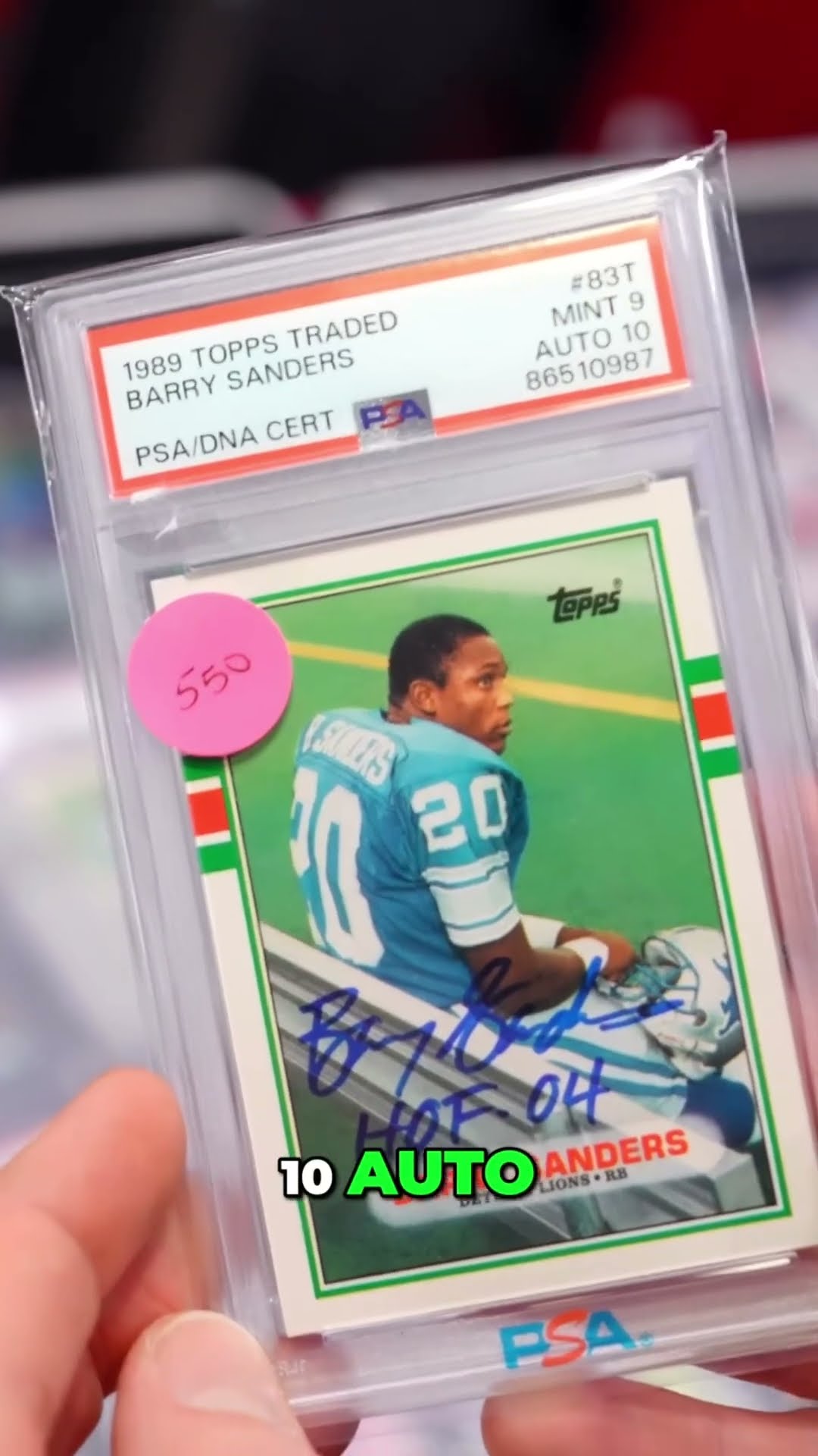 Making deals at a crowded sports card show!