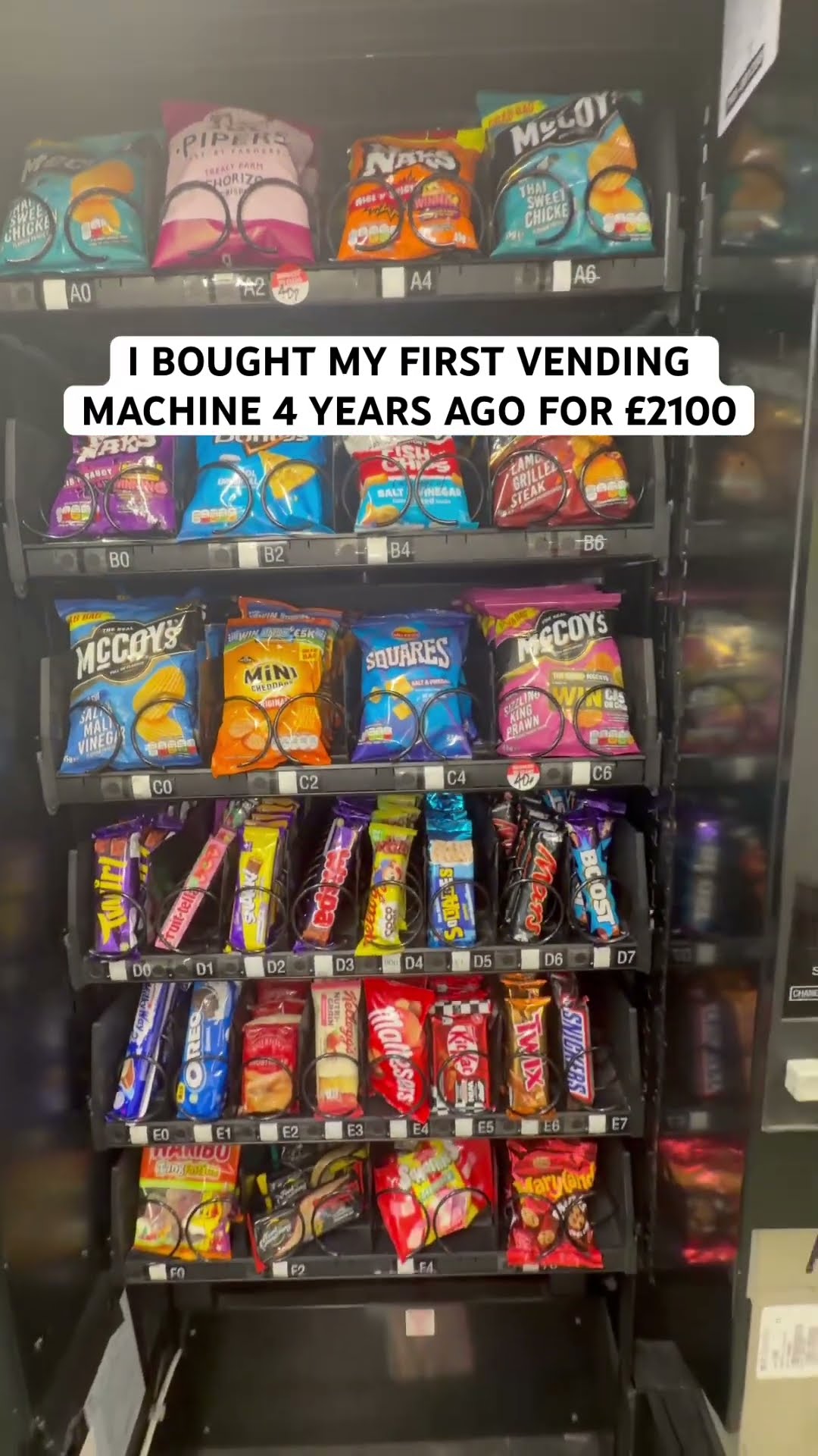 Vending machine success story