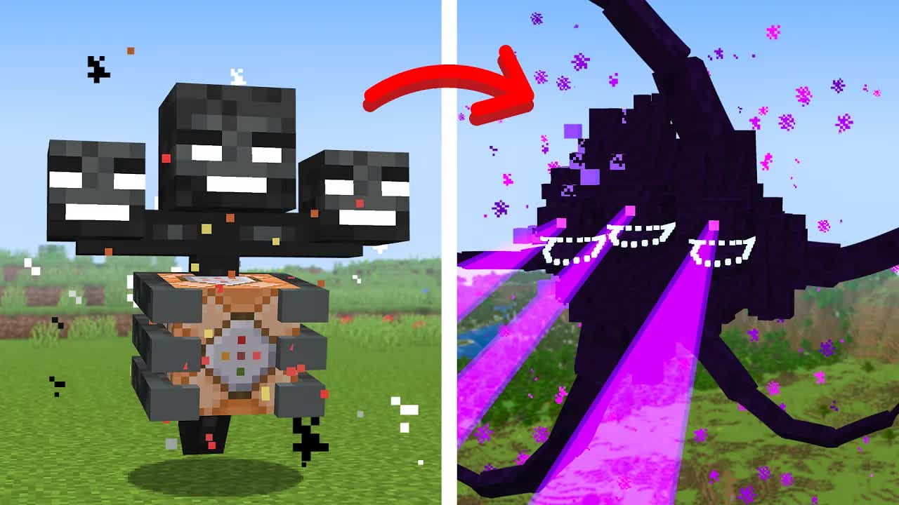 A mod where you fight the mutant wither boss