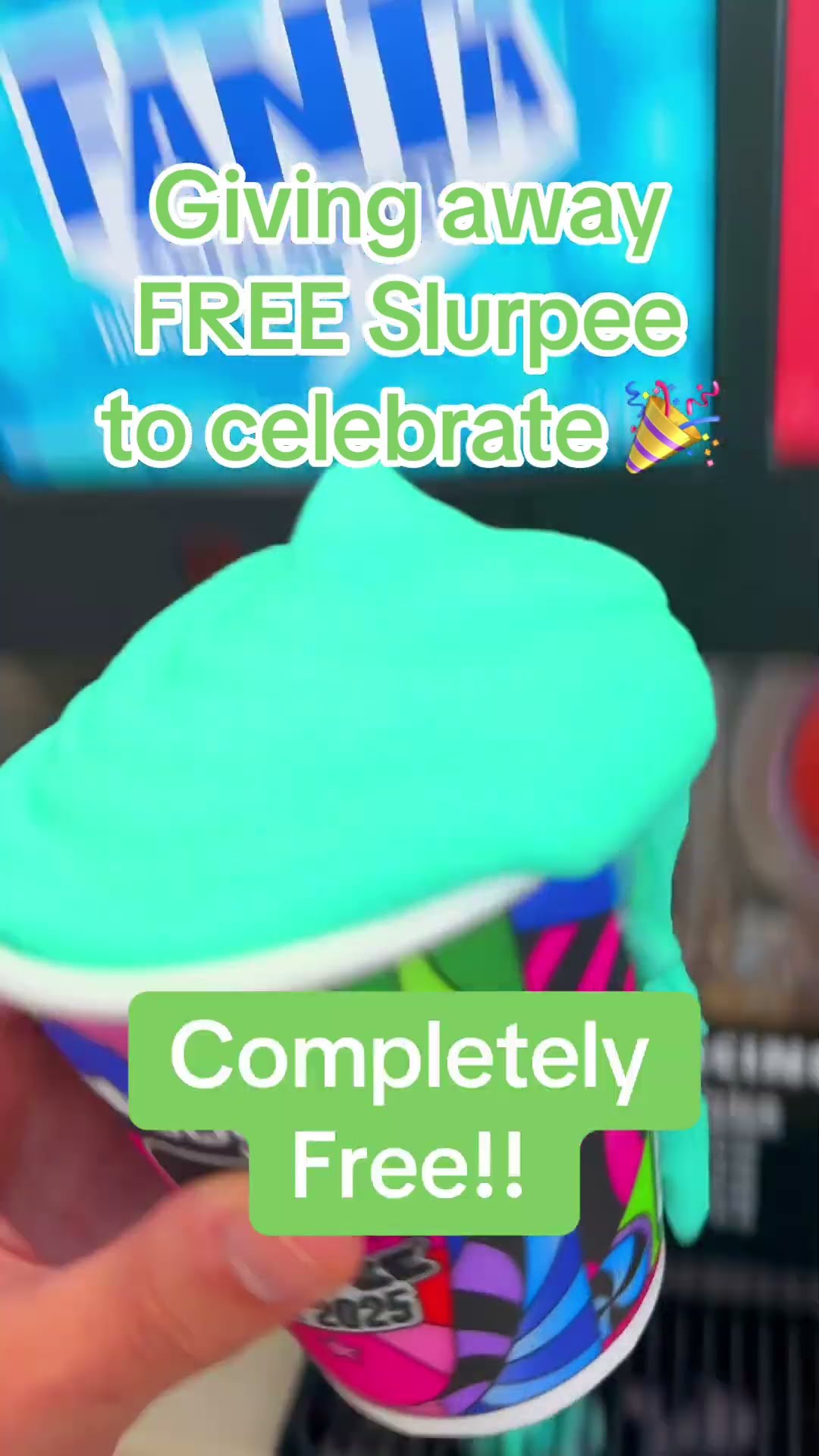 Score free Slurpees at 7-Eleven tomorrow!