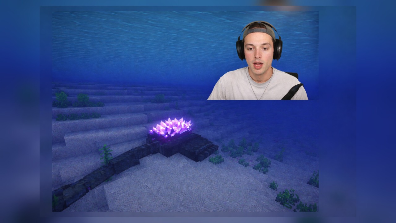 BeckBroJack pranks friends as a sea creature in Minecraft
