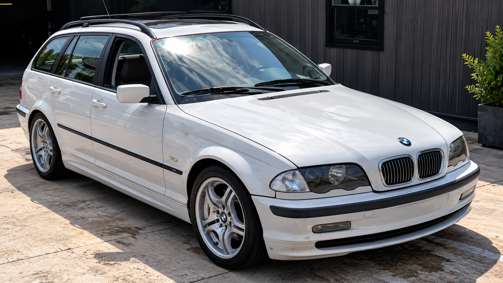 Can this BMW do a burnout?