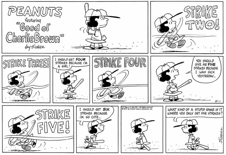 10 best Peanuts comic strips that don’t star Charlie Brown or Snoopy