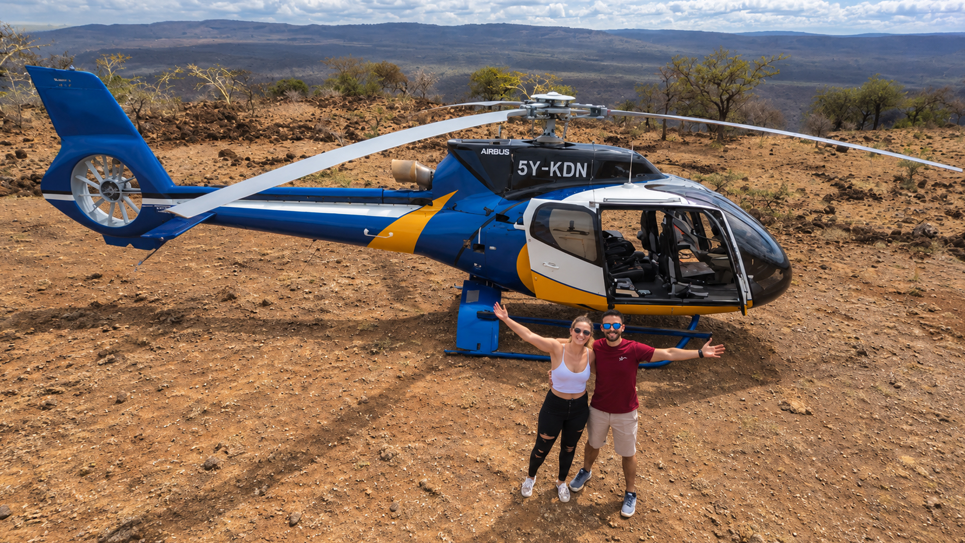 The ultimate helicopter tour experience in Kenya