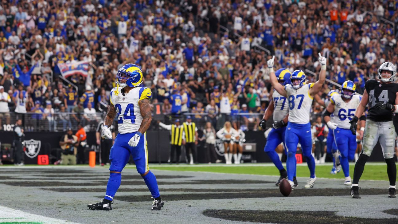 With Davante Adams out, Rams leaning on the run game