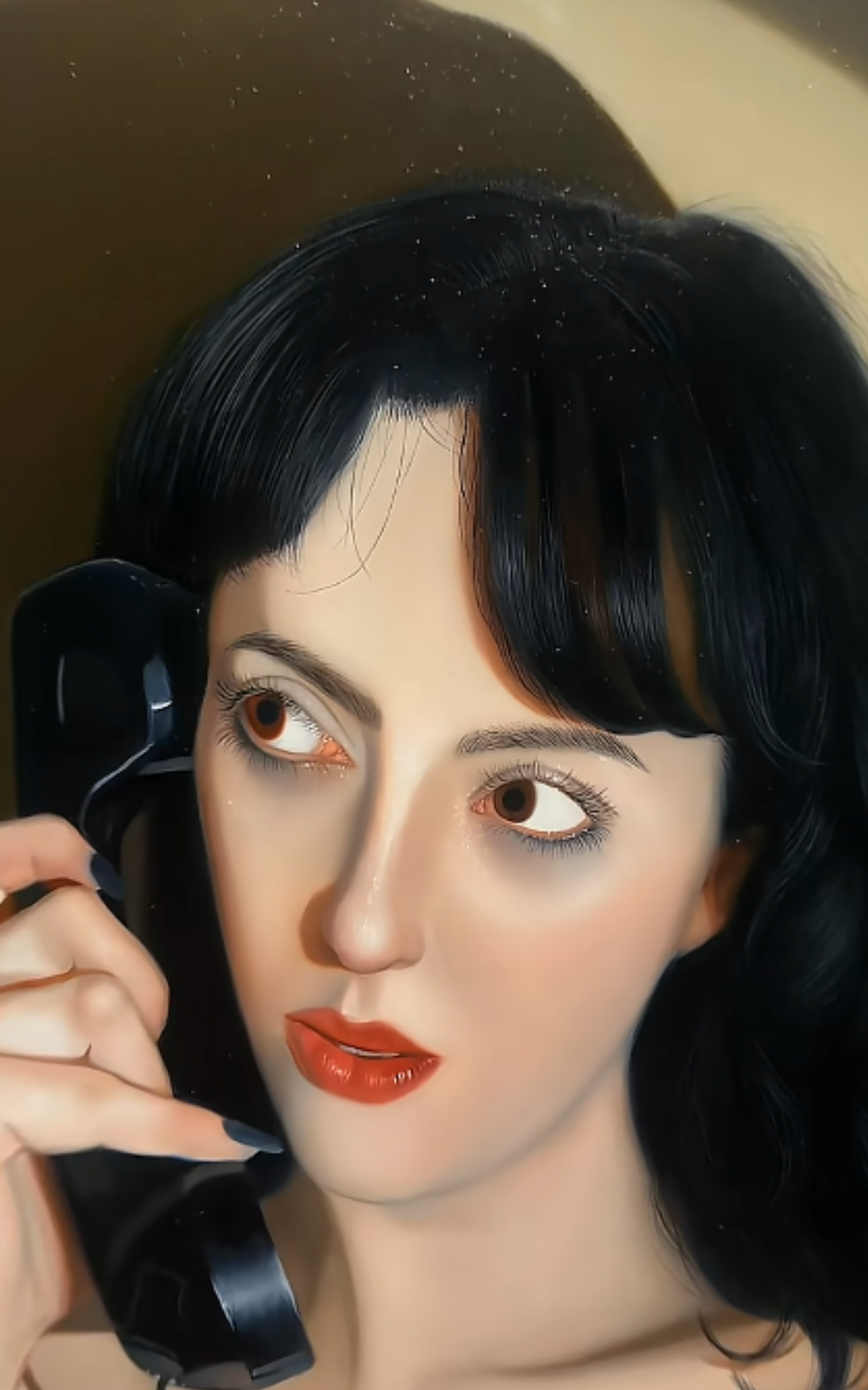 New self-portrait for an art show