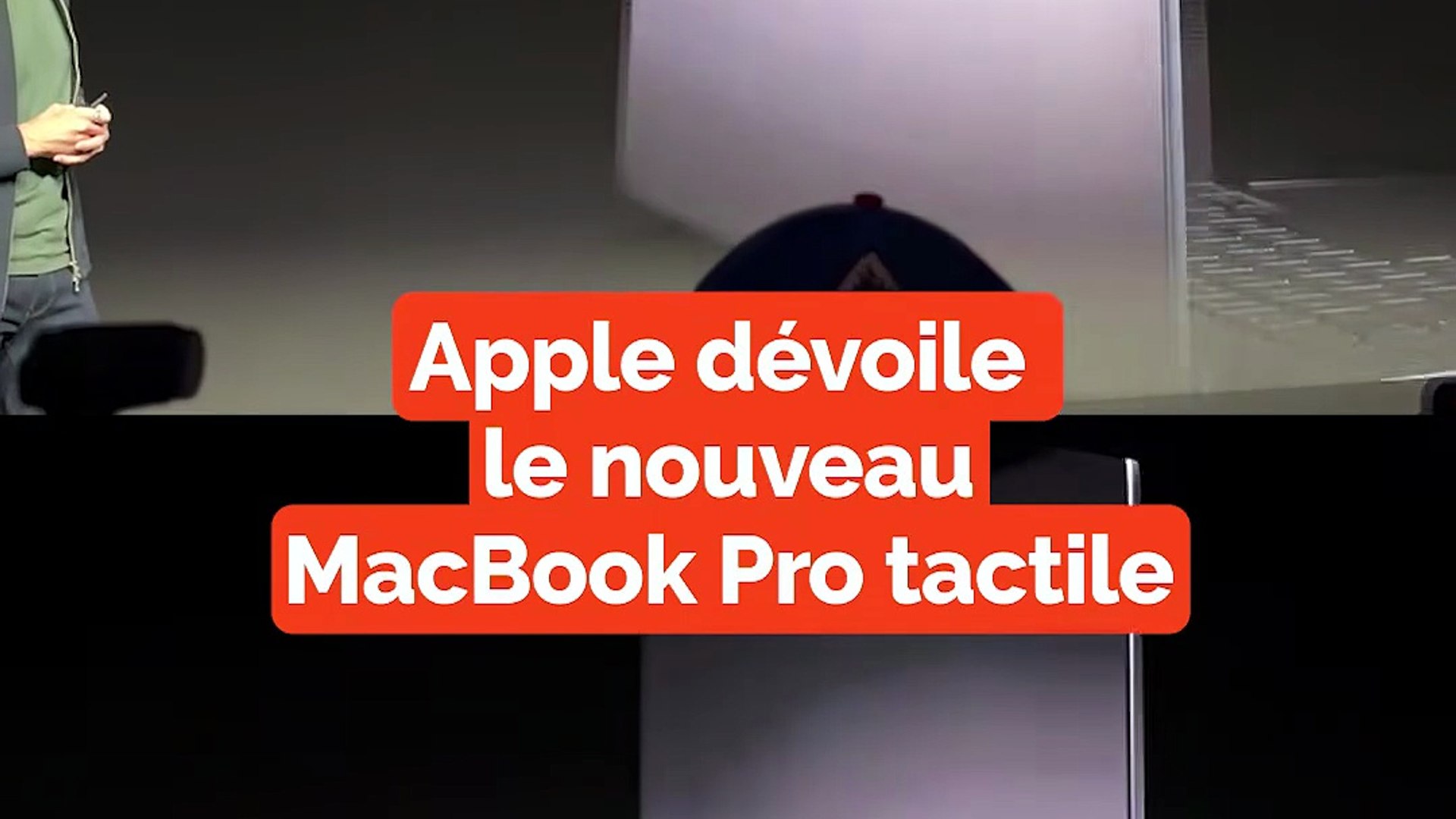 Le nouveau MacBook Pro est tactile