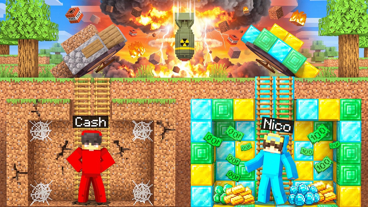 From poor to millionaire doomsday bunker