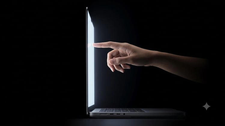 Goodbye LCD, hello touchscreen: Apple unveils OLED MacBook Pro with ...
