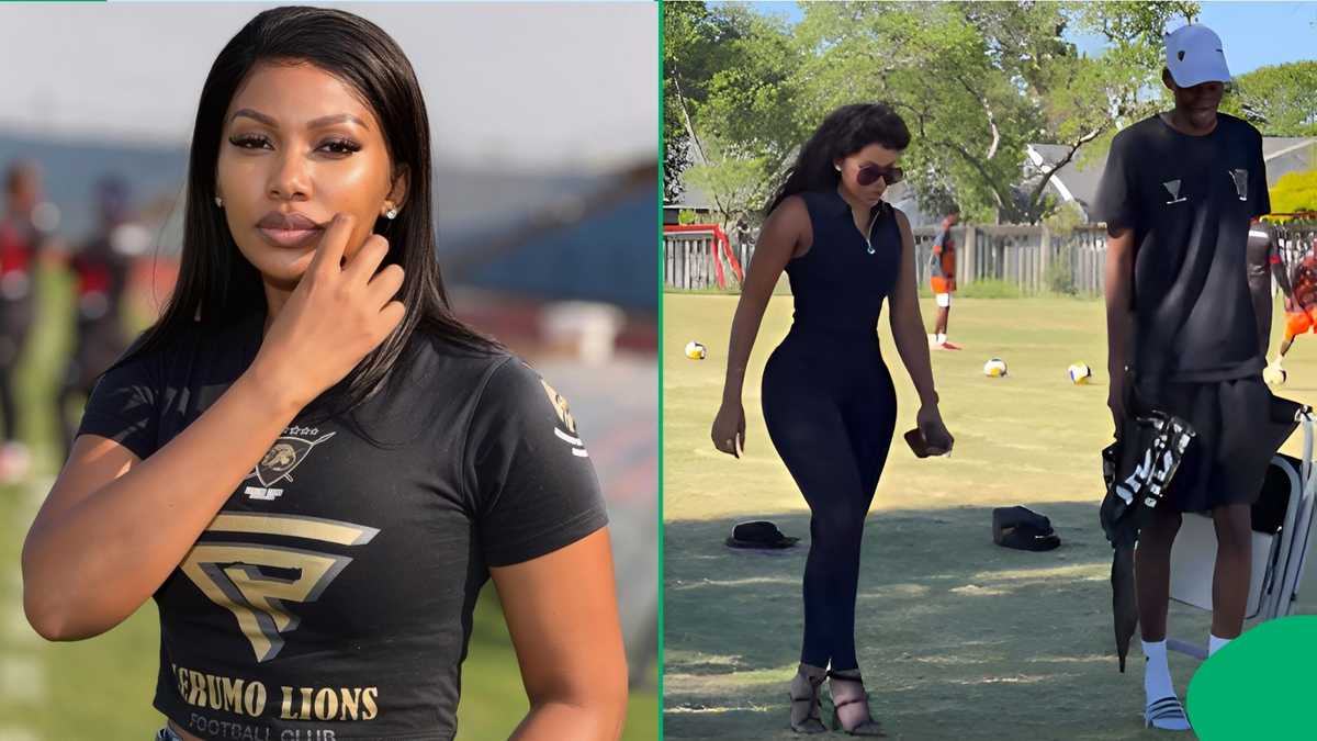 Natural human doll: Lerumo Lions boss Sibongile Marokana turns up the ...