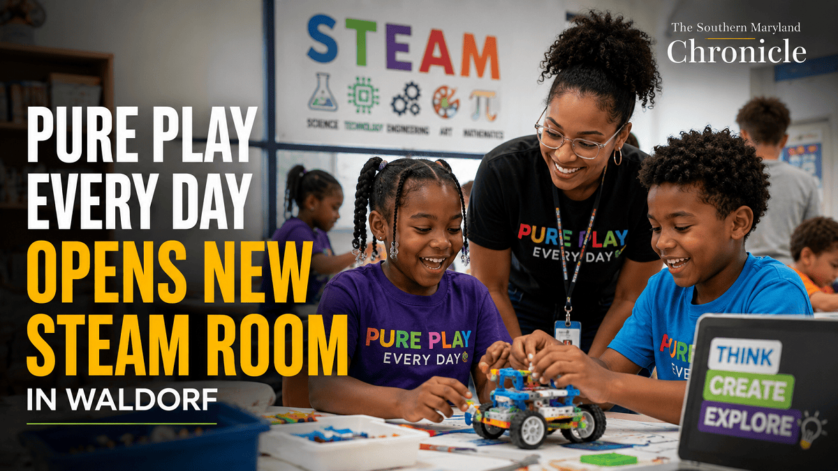 New hands-on STEAM space launches in Charles County