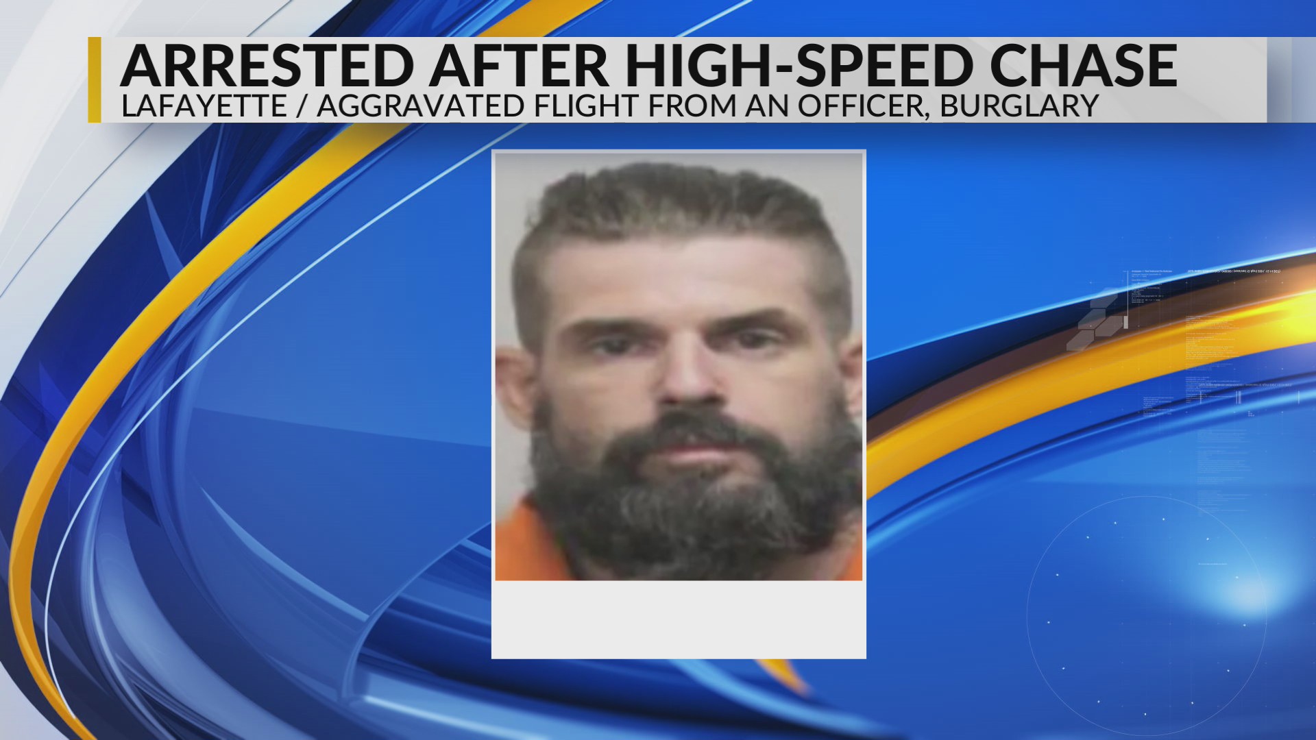 Lafayette traffic stop leads to high-speed chase
