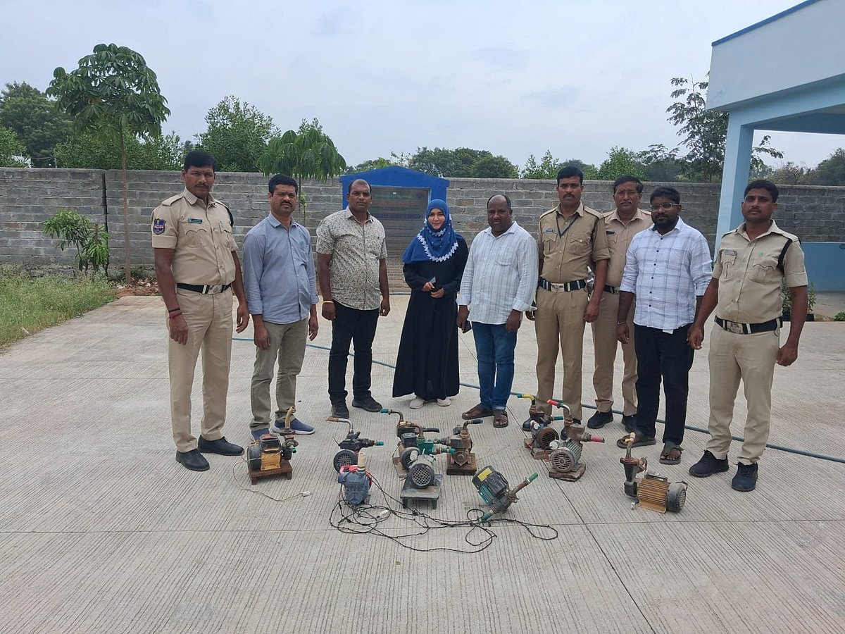 Hyderabad water board seizes 13 illegal motors in Shamshabad to protect ...