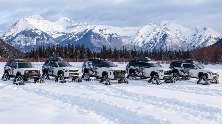 Toyota Snowhunter concepts ready to conquer the inevitable AI-induced ...