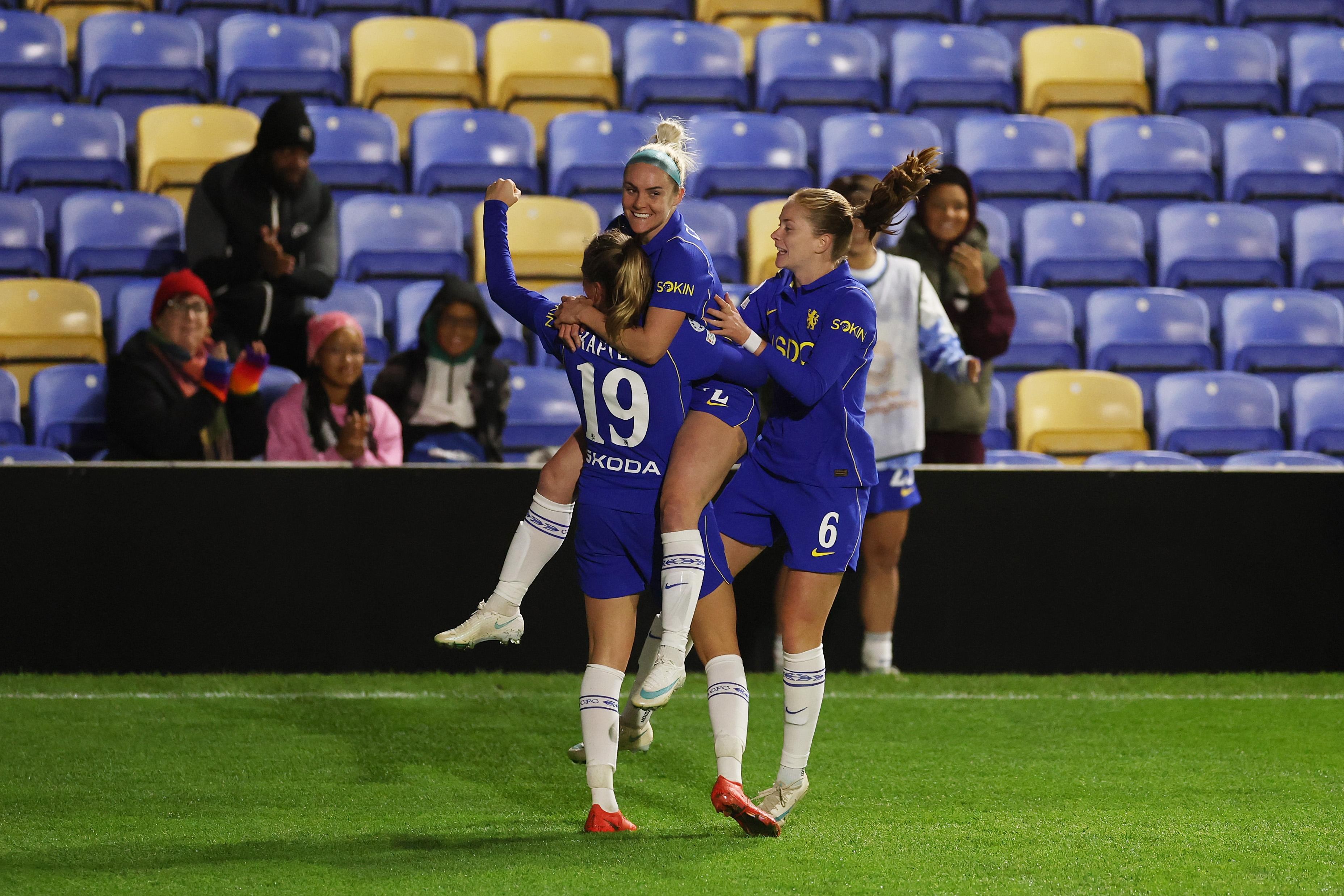 Chelsea FCW 2-0 AS Roma Femminile, UEFA Women’s Champions League: Post ...