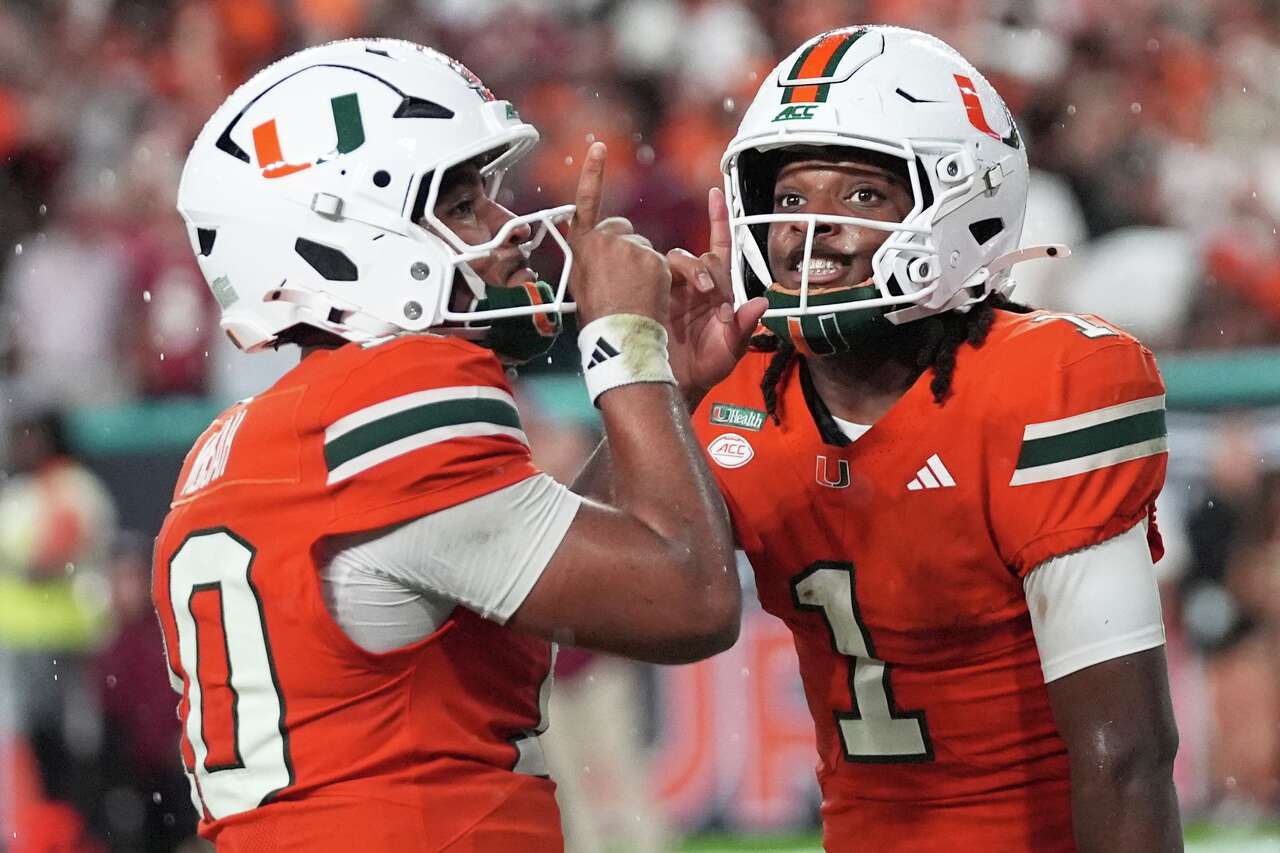 No. 1 Miami touting both Mensah and Toney as Heisman Trophy hopefuls ...