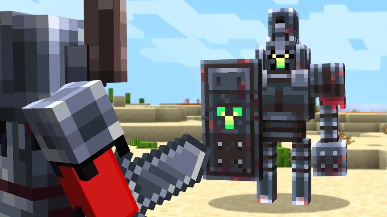 Minecraft medieval mod with knights, bosses, and more!