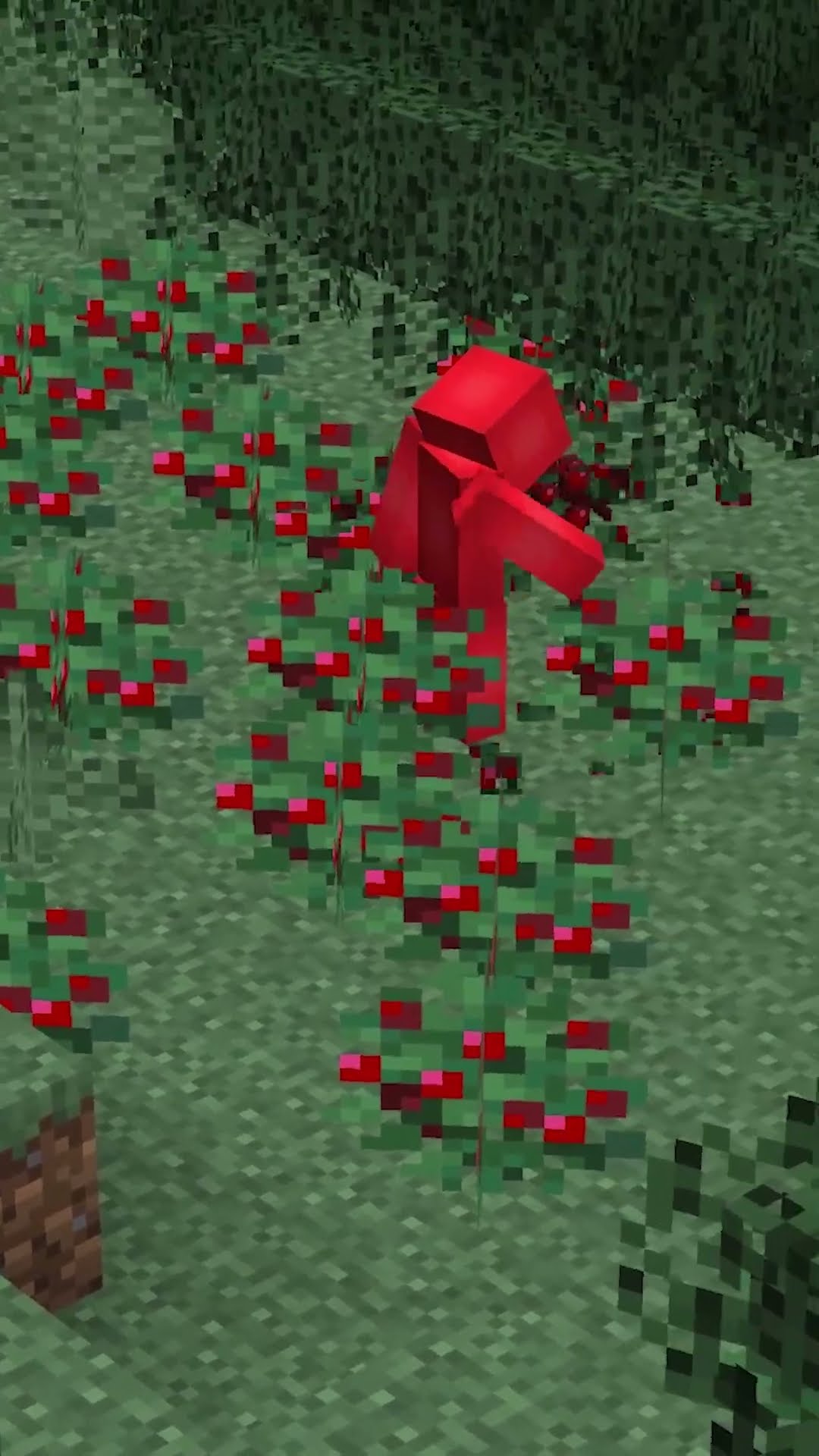 Minecraft sweet berry bushes save your life