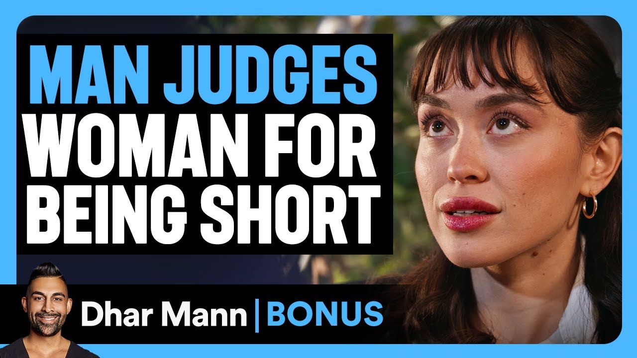 Man judges woman for being short